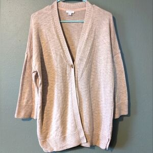 J. Jill Cream Cardigan Sweater